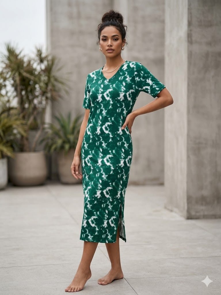 Long Polo-Green Dye&Dye