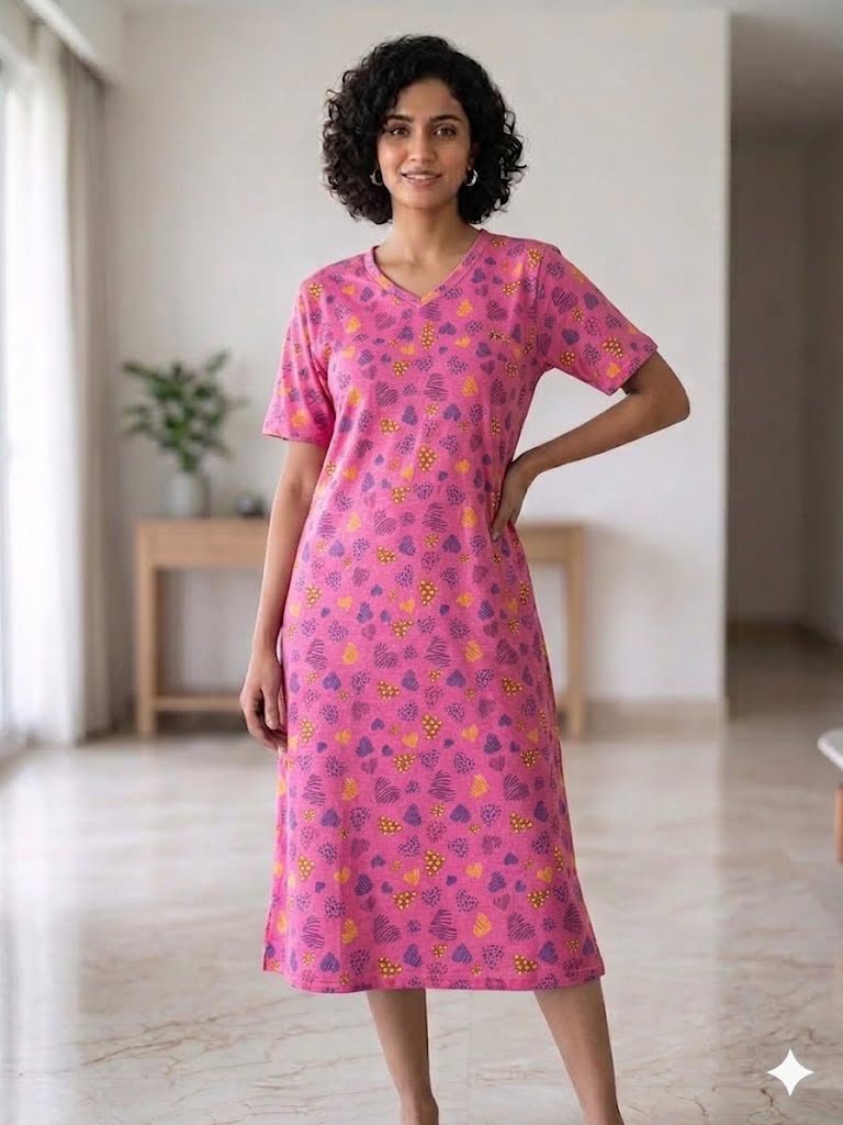 LONG POLO-PINK