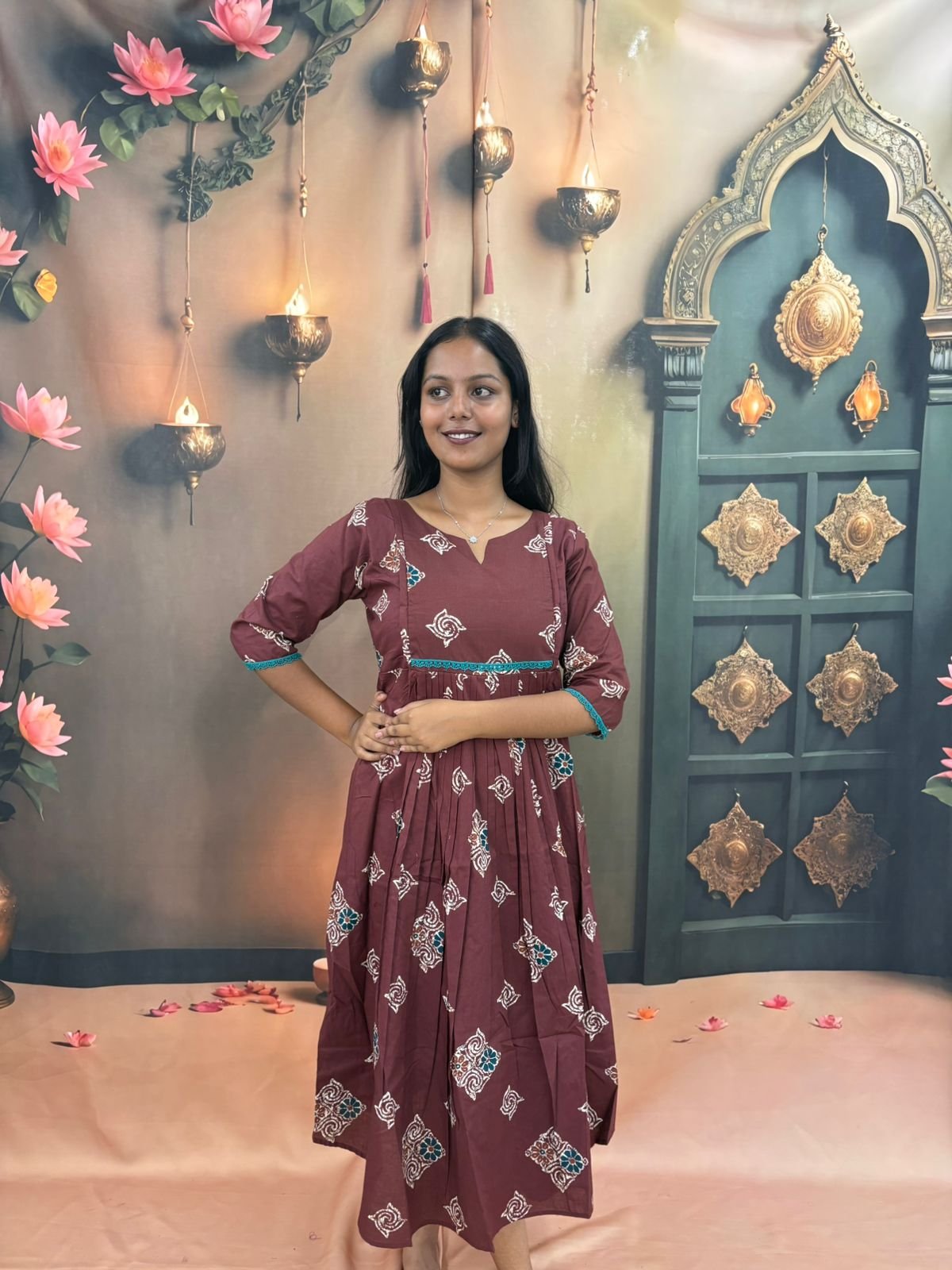 Feeding-Kurti-Brown