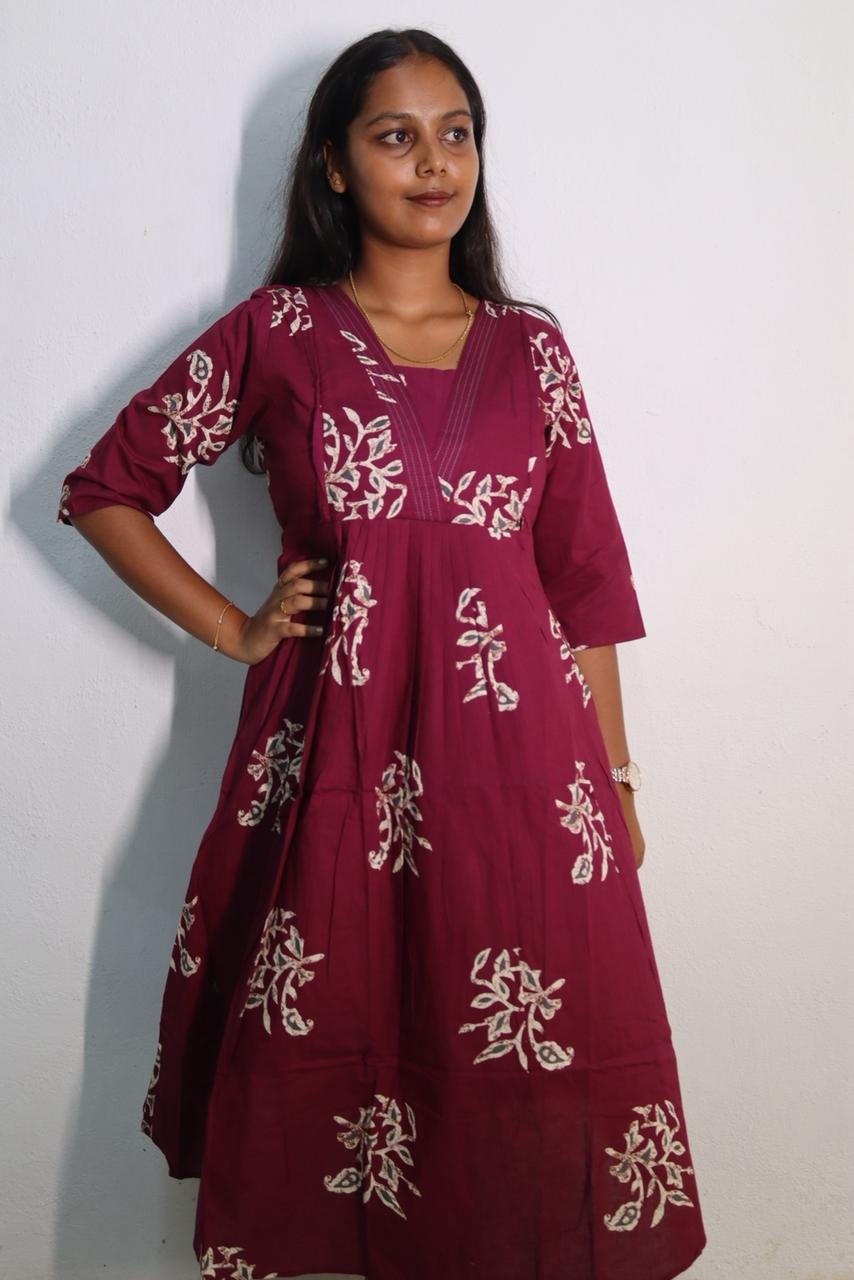 Feeding Kurti-Meroon