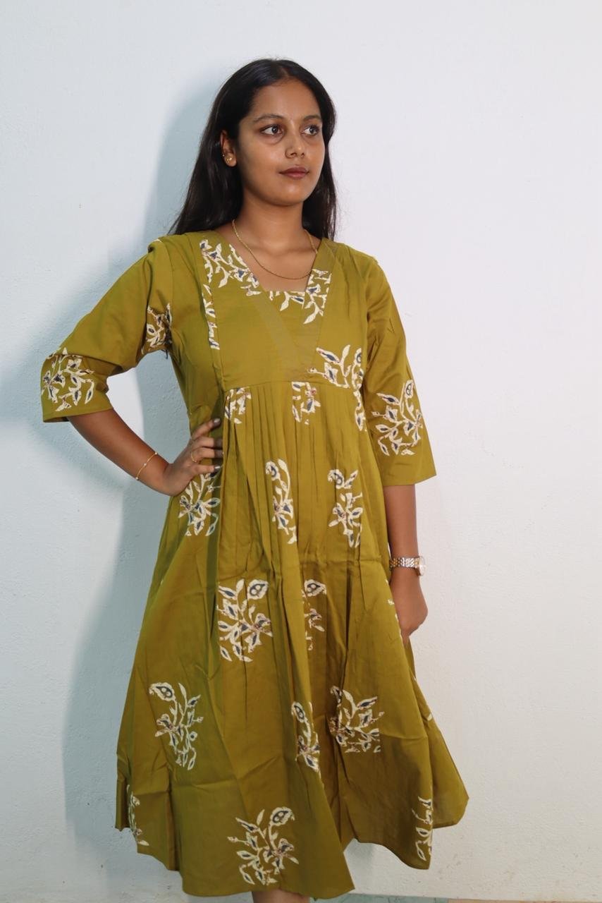 Feeding Kurti - Green