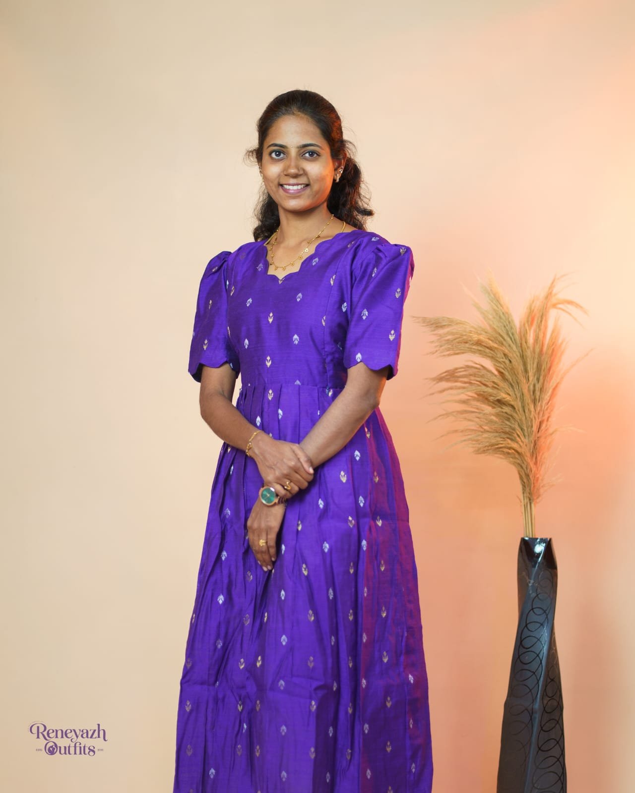 Feeding Kurti-Purple