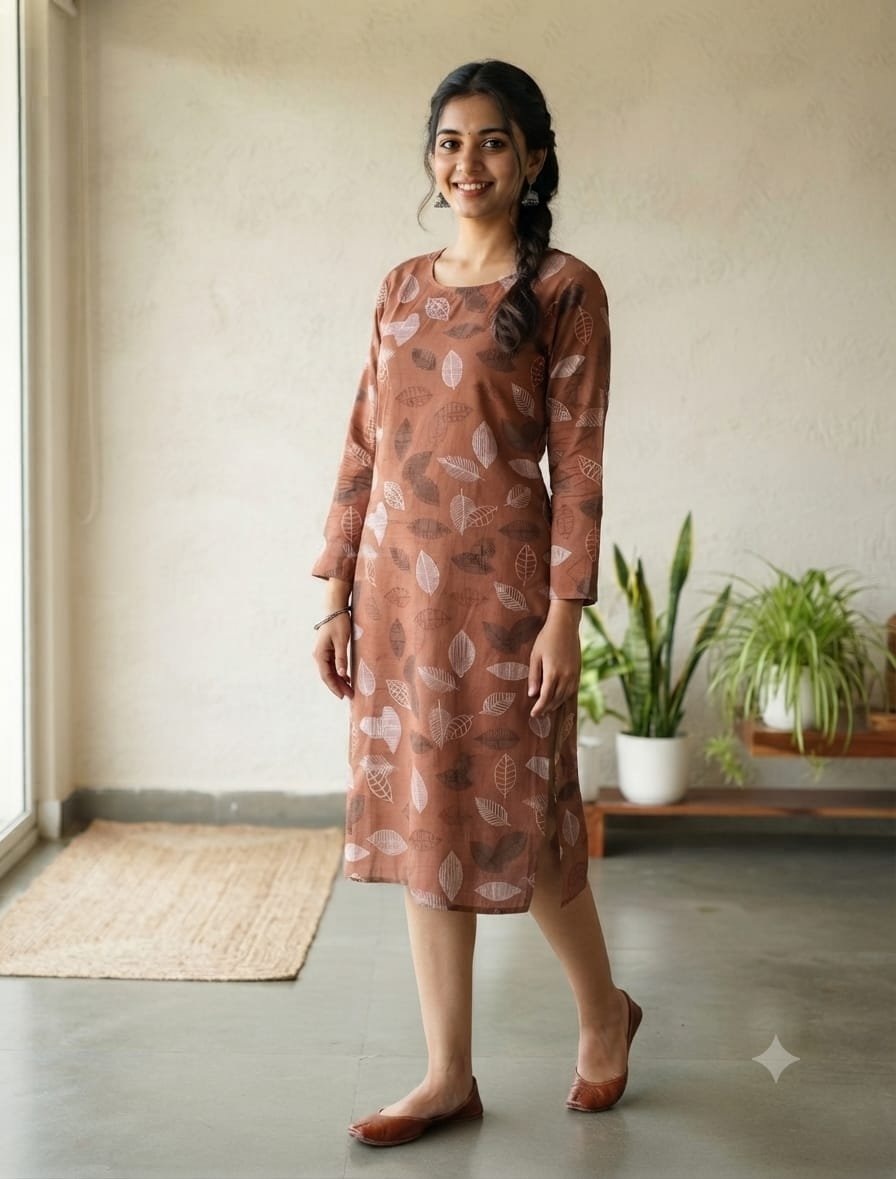 NF TOP - Brown leaf