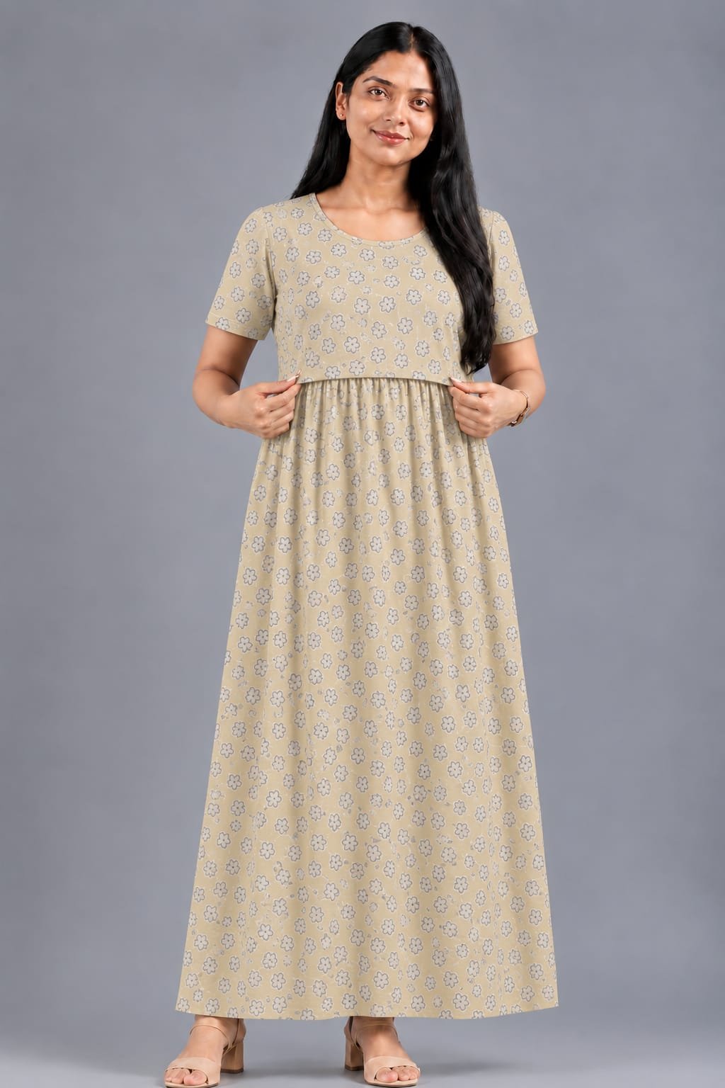 Premium Feeding Maternity - Dainty floral print